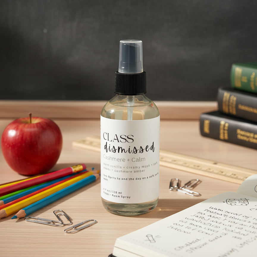 Class Dismissed Linen Spray | Cozy Cashmere Mist