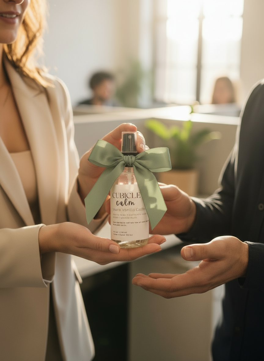 Cubicle Calm Linen Spray | Warm Vanilla Cashmere Mist