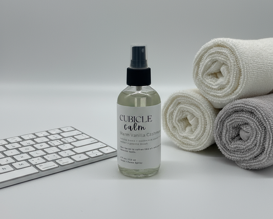 Cubicle Calm Linen Spray | Warm Vanilla Cashmere Mist