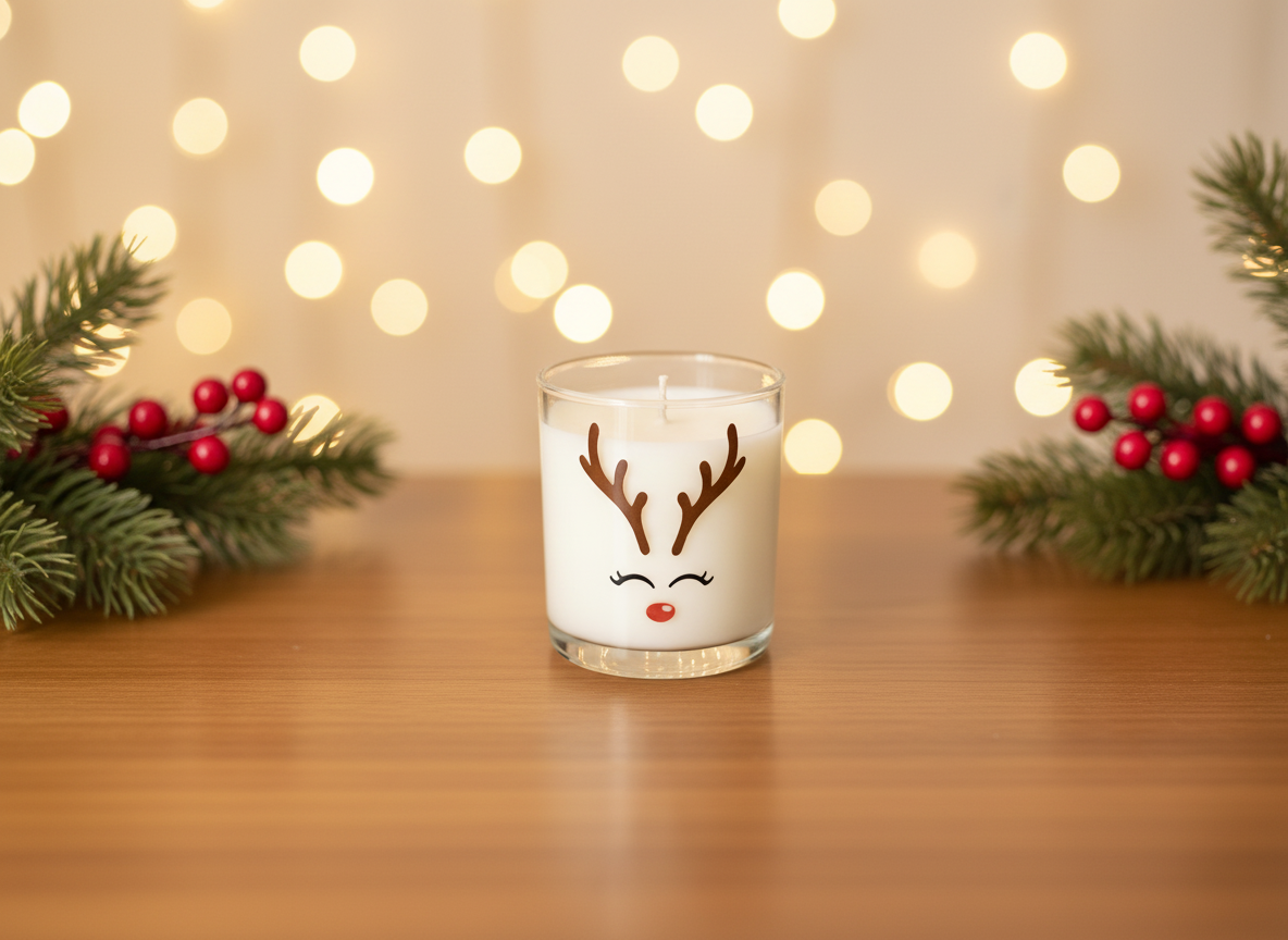 Deerly Loved | Reindeer Inspired Holiday Soy Candle