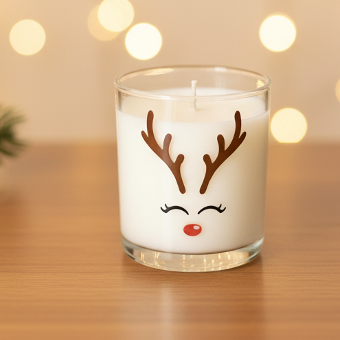 Deerly Loved | Reindeer Inspired Holiday Soy Candle