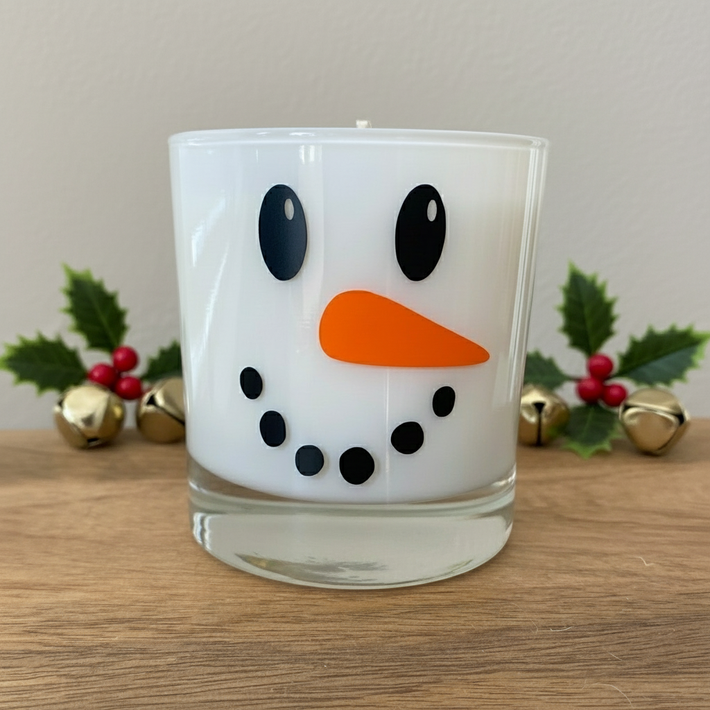 Snowman Cheer | Unscented Holiday Soy Wax Candle