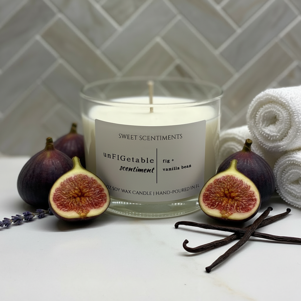 Un-Fig-ettable Scentiment | Soy Wax Candle