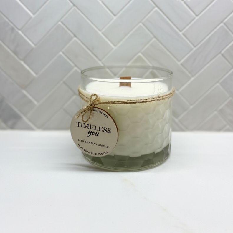 Timeless You | Unscented Soy Wax Candle