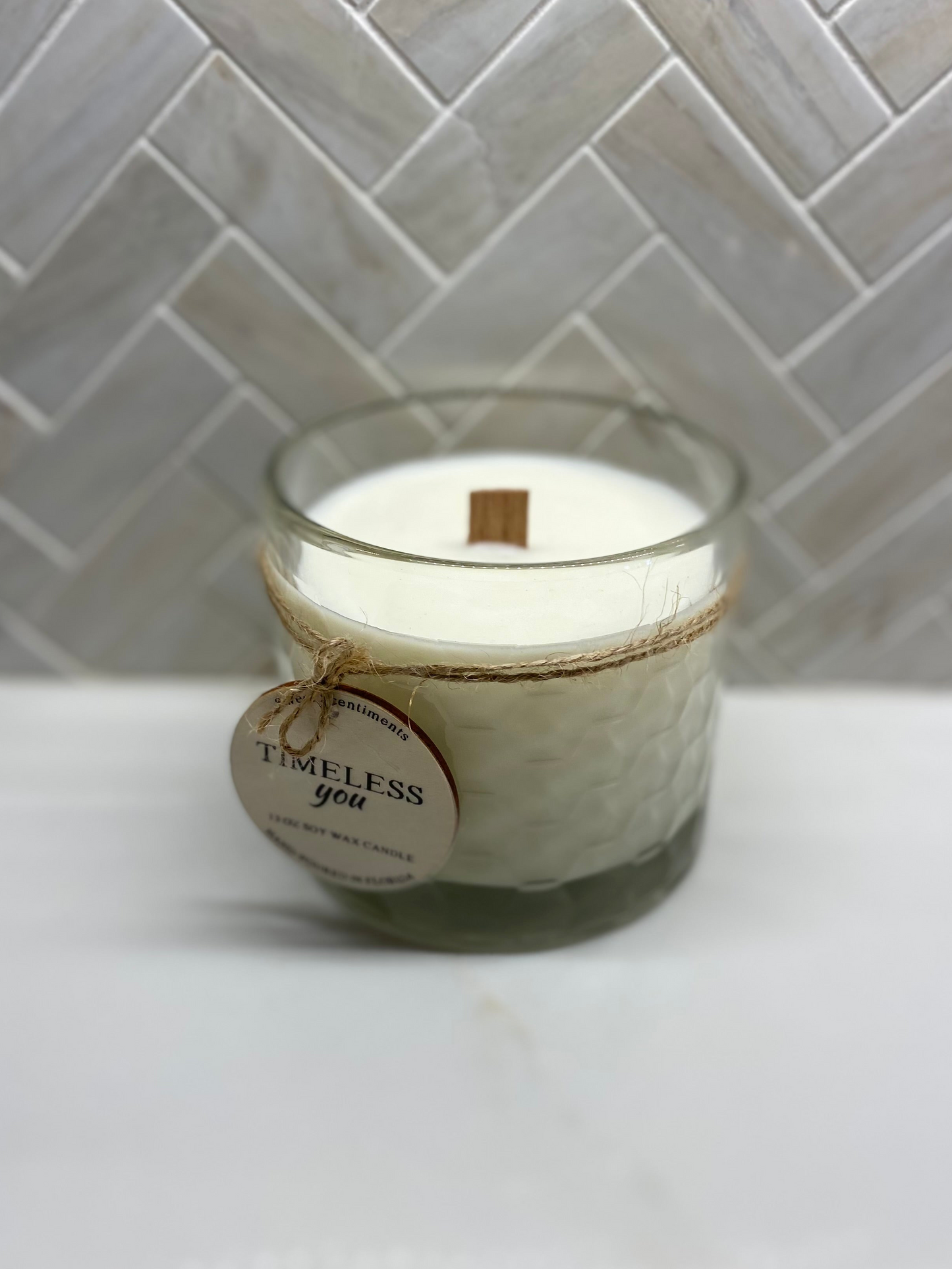 Timeless You | Unscented Soy Wax Candle