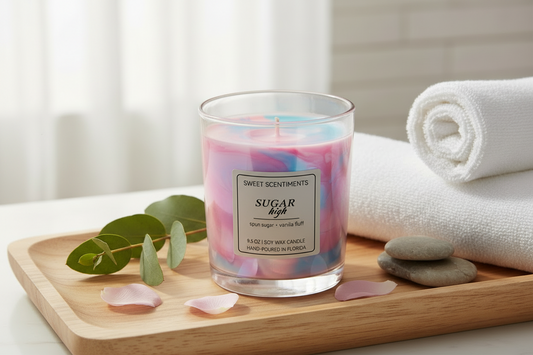SugarHigh | Spun Sugar | Soy Wax Candle