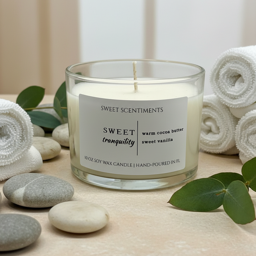 Sweet Tranquility | Soy Wax Candle