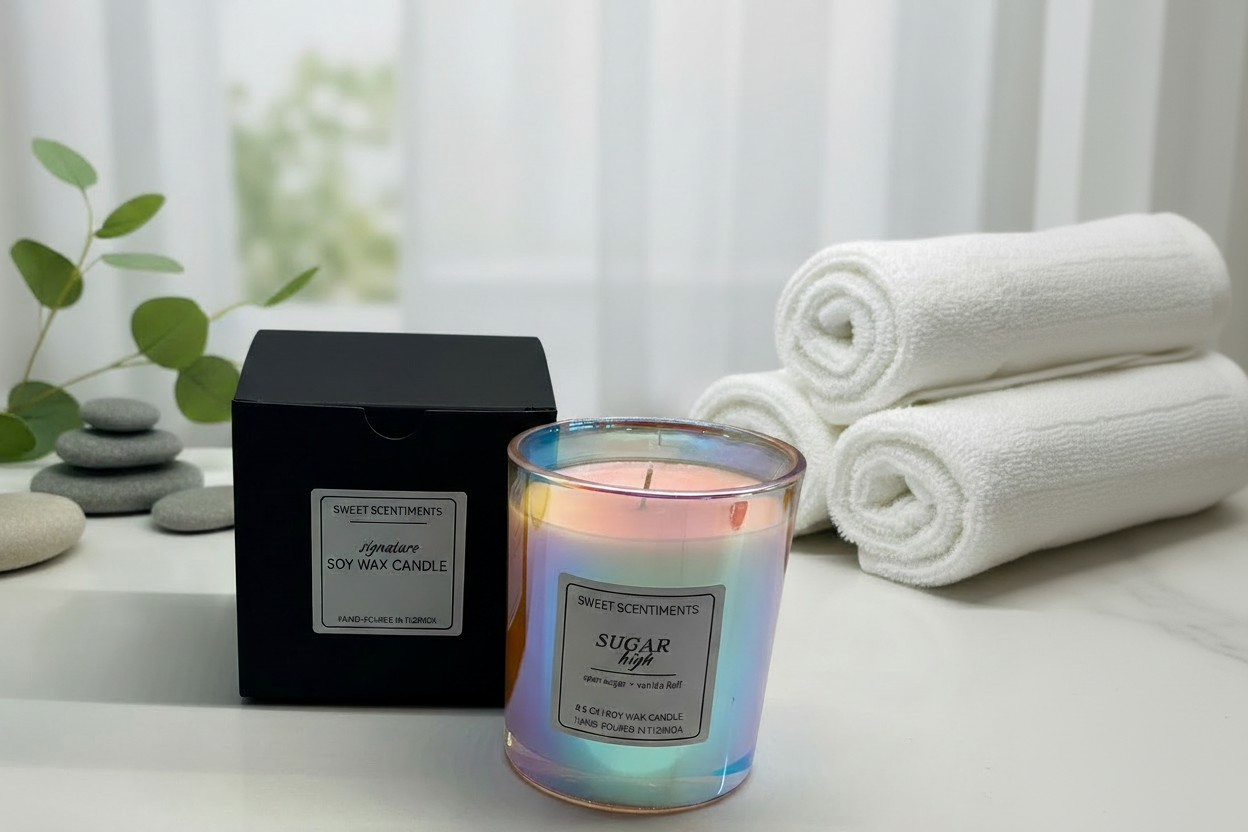 SugarHigh | Spun Sugar | Soy Wax Candle