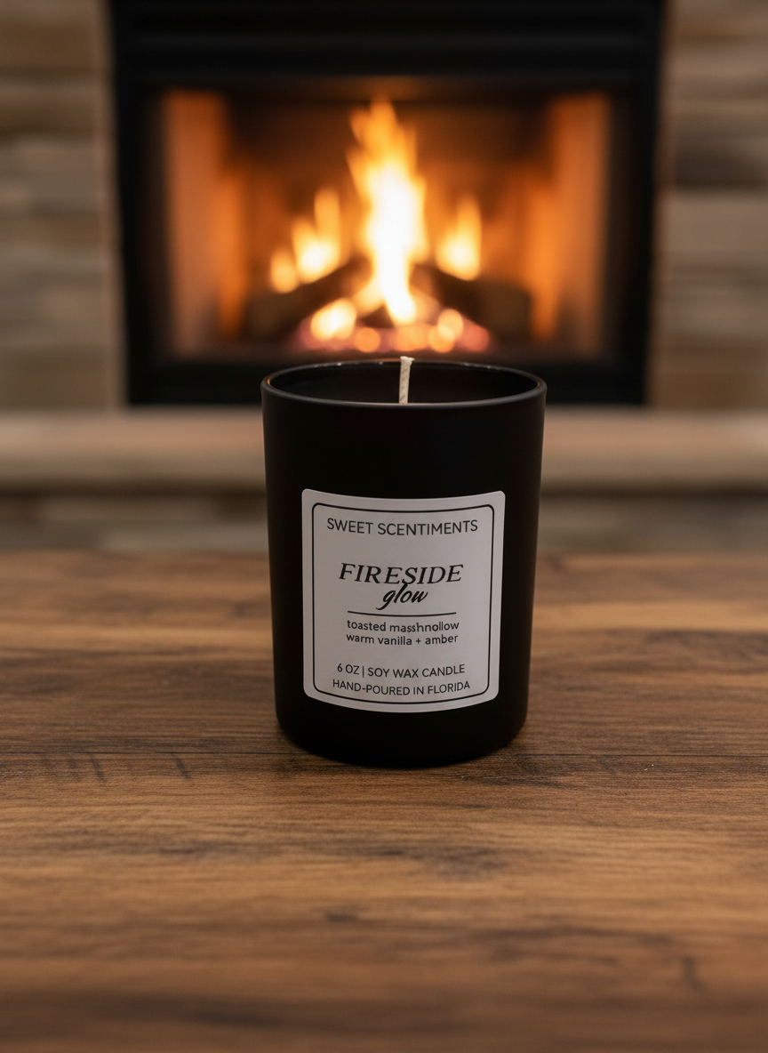 Fireside Glow | Soy Wax Candle