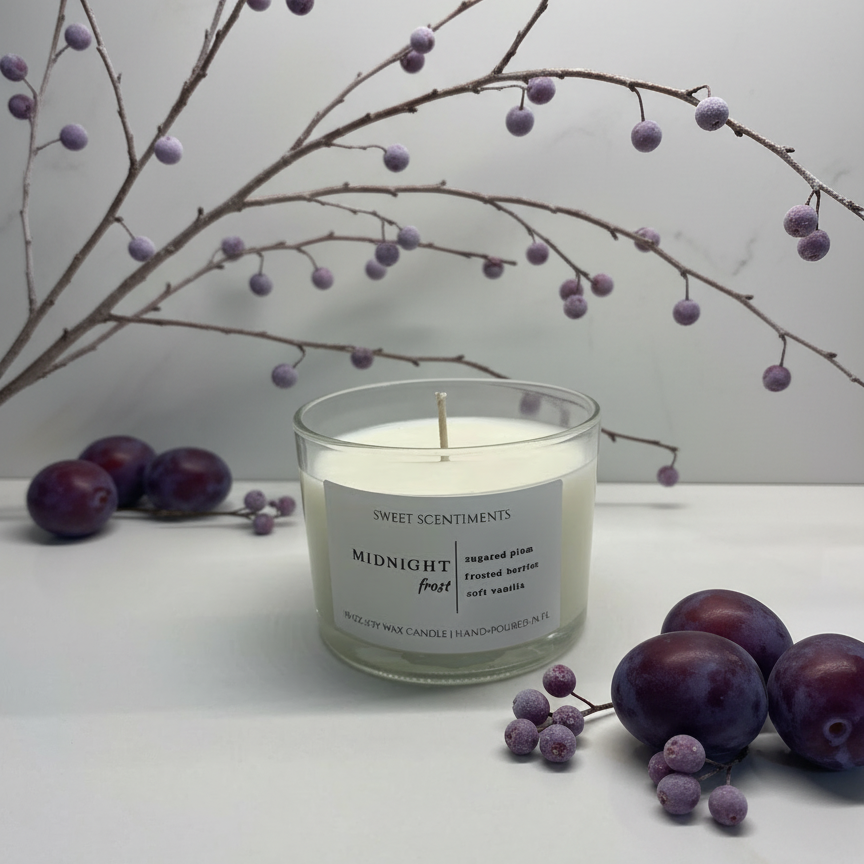 Midnight Frost | Soy Wax Candle