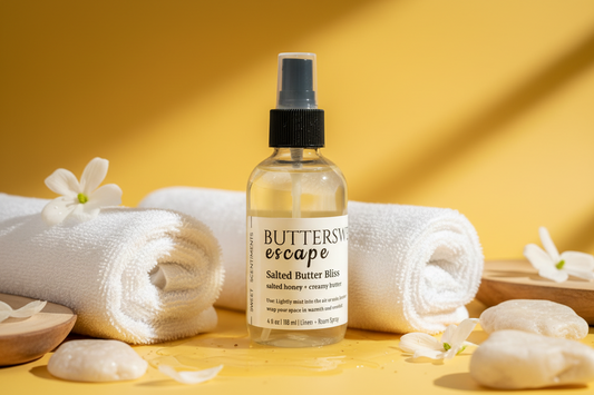 BUTTERSWEET Escape Room + Linen Spray | Salted Butter Bliss