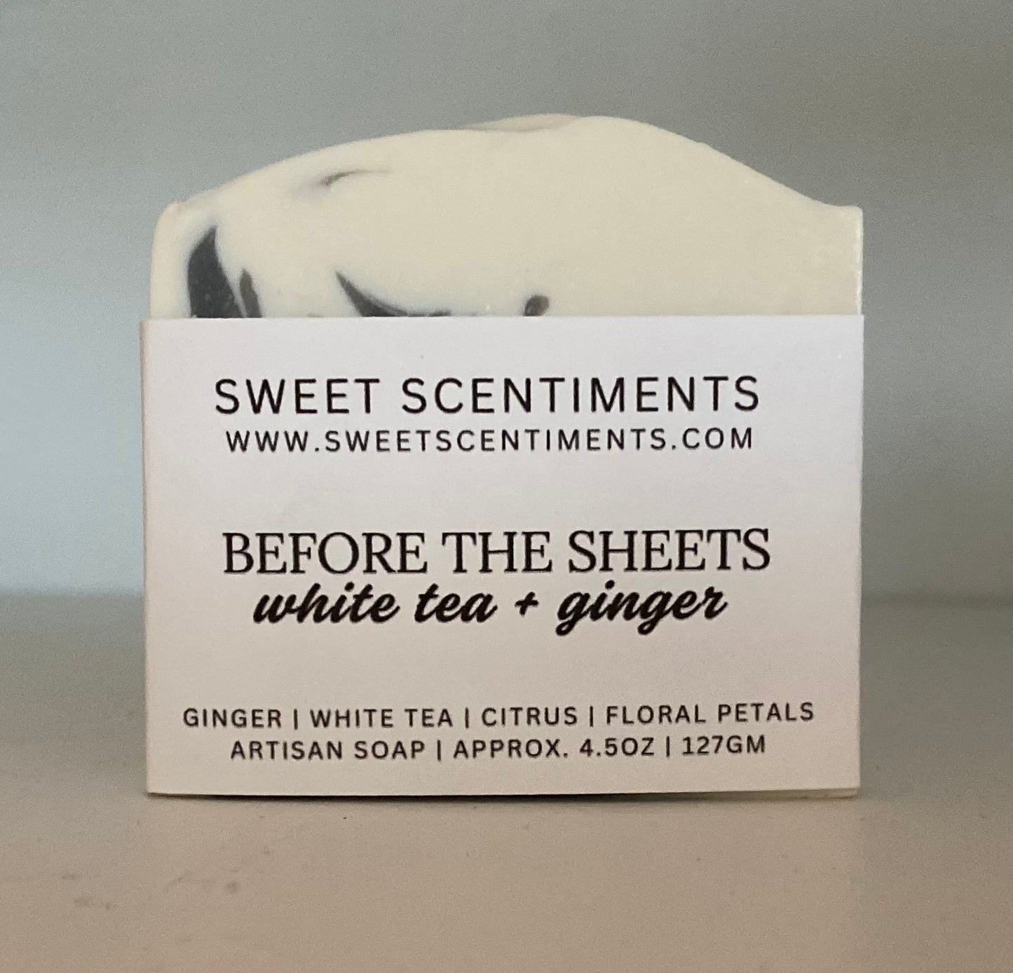 Before the Sheets | White Tea + Ginger | Handcrafted Soap
