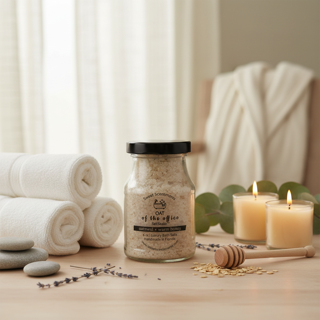 Oat of the Office | Oatmeal + Warm Honey | SaltSoaks™