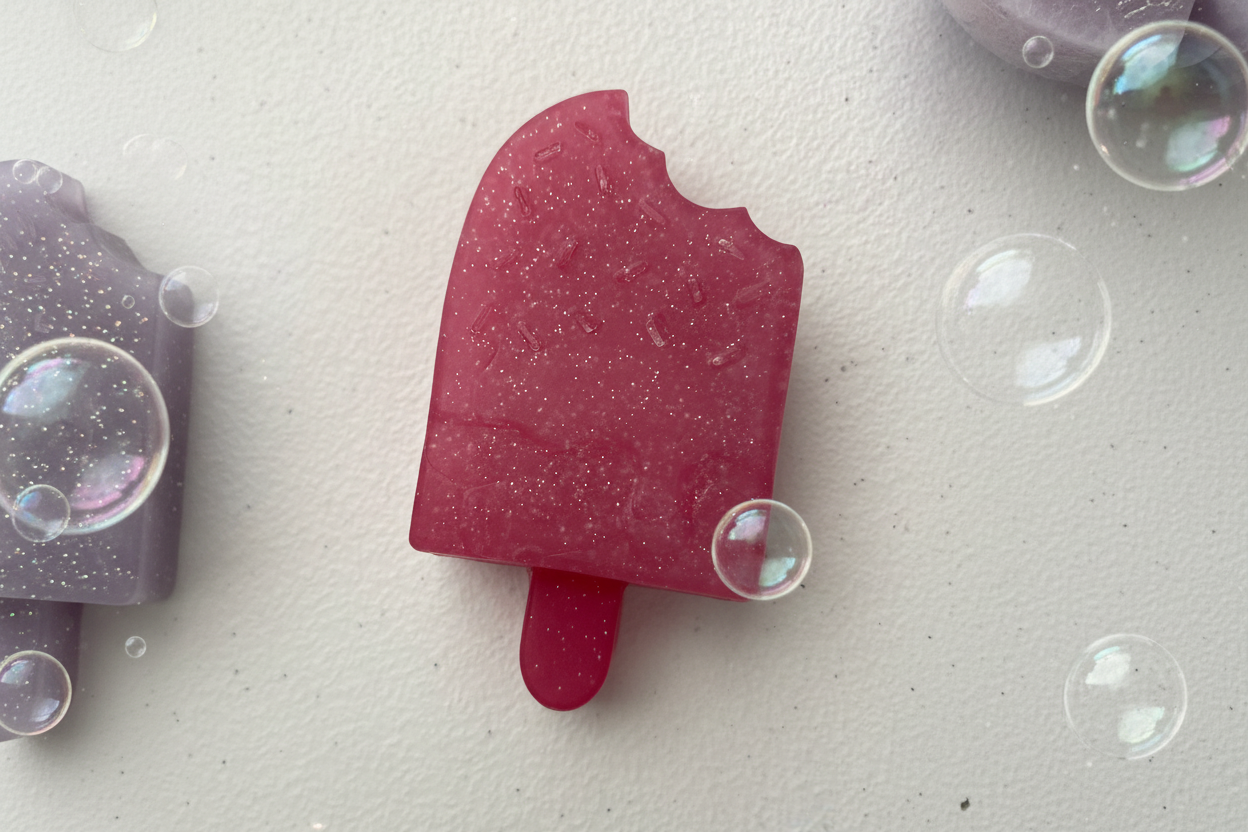 Sudsy Pops™ | Rainbow Sherbet-Scented | Popsicle-Shaped Soap