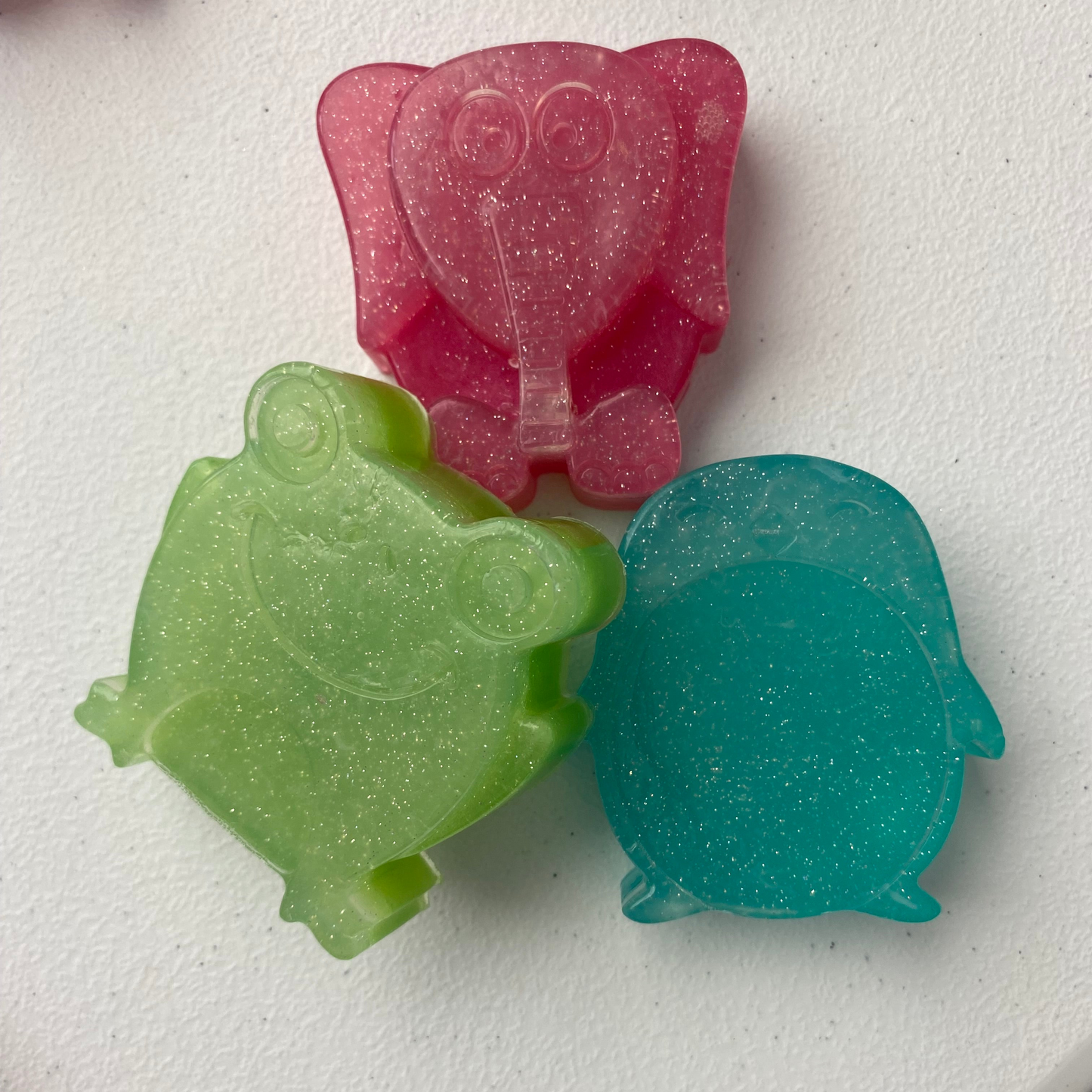 Sudsy Pals™ | Rainbow Sherbet-Scented | Animal-Shaped Soap