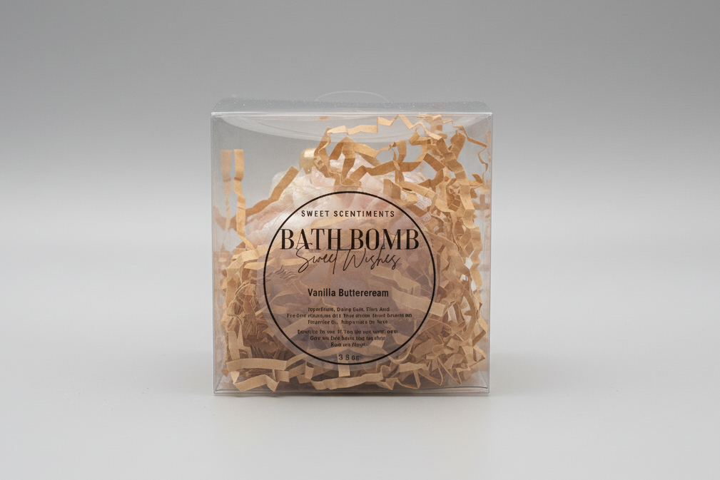 Sweet Wishes™ | Vanilla Buttercream | Cupcake Bath Bomb