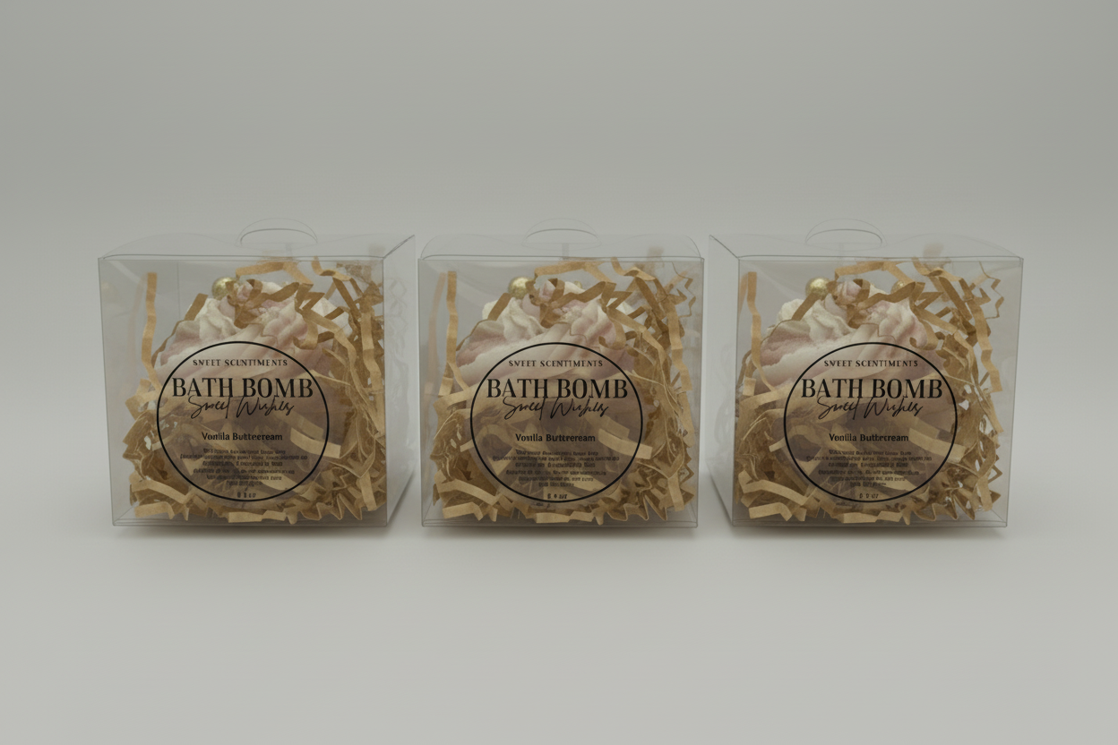 Sweet Wishes™ | Vanilla Buttercream | Cupcake Bath Bomb