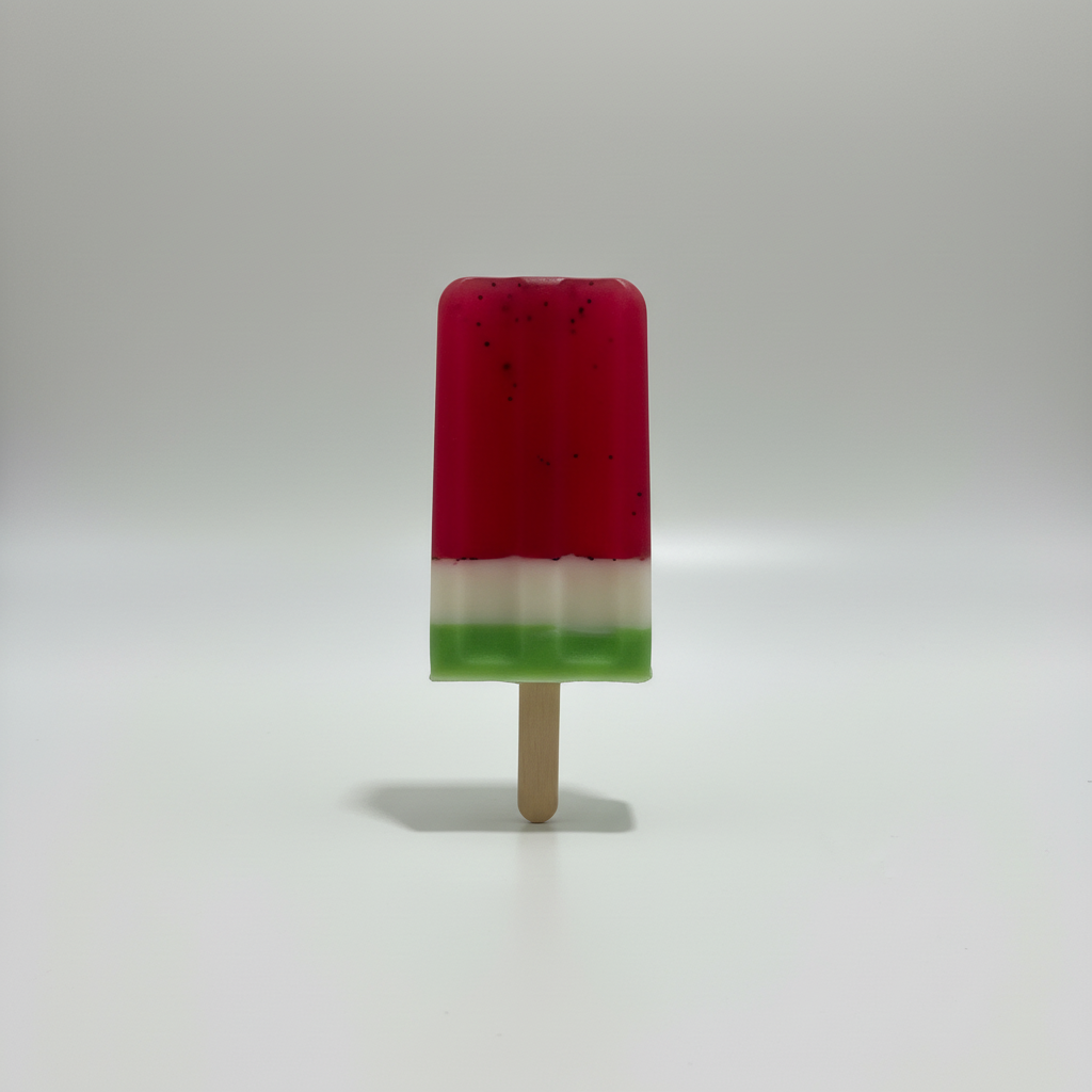 Sweet + Juicy Watermelon Popsicle Soap | Handmade Fruit Soap