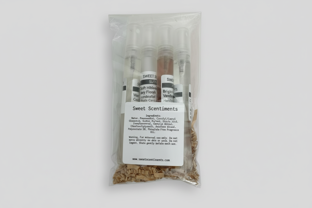 Signature Room + Linen Spray Discovery Gift Set (4 x 0.30 fl oz glass bottles) | The Bestseller Collection