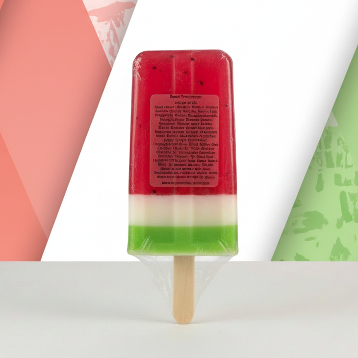 Sweet + Juicy Watermelon Popsicle Soap | Handmade Fruit Soap