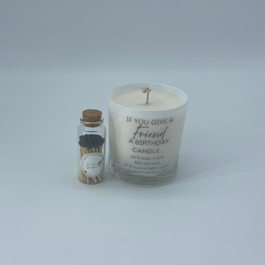 Once Upon a Glow™ – “If You Give…” Storybook Candle | Soy Wax Candle