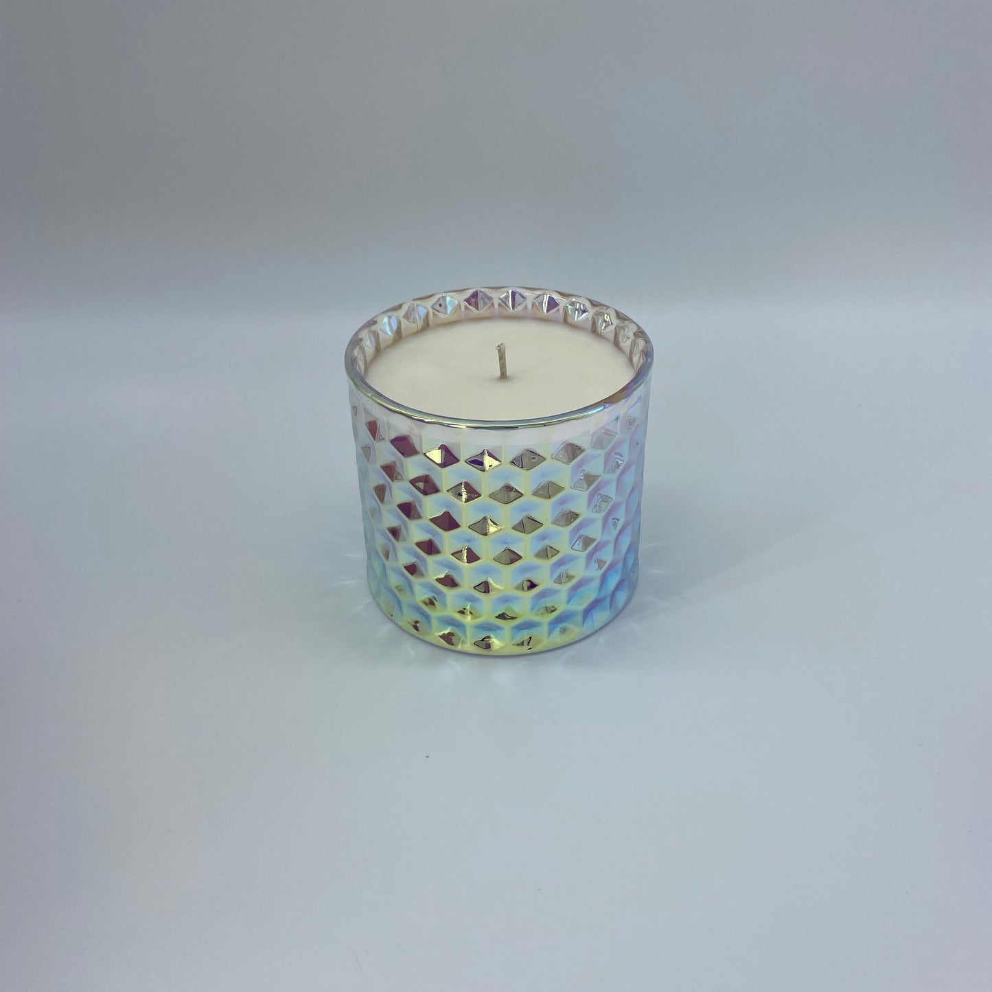 Cashmere + Rose Quartz Prism Candle | Blush Prism Soy Wax Candle