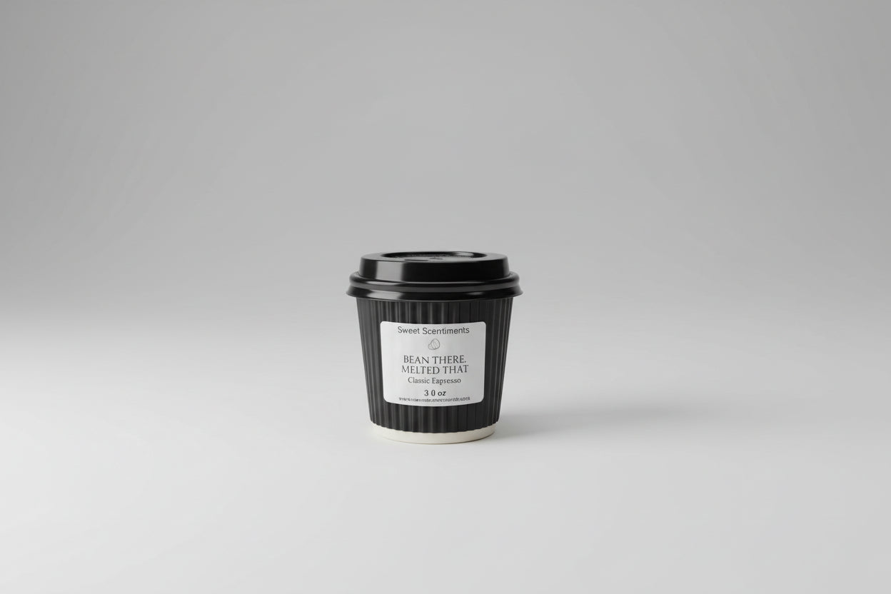MoodMelts™ CaféCups | Barista Edition | Mini Espresso Cup Soy Wax Melts
