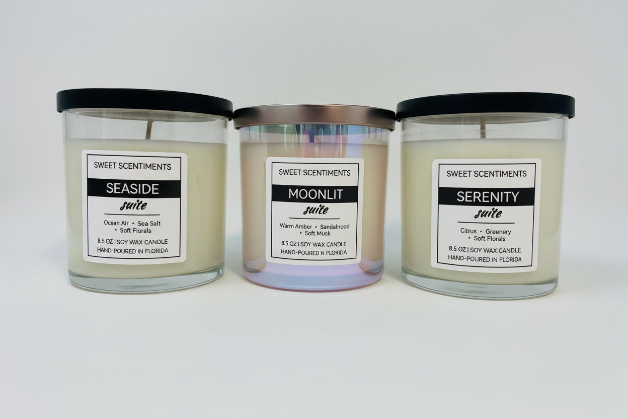 Aura: Suite Retreat Collection | 3-Candle Gift Set