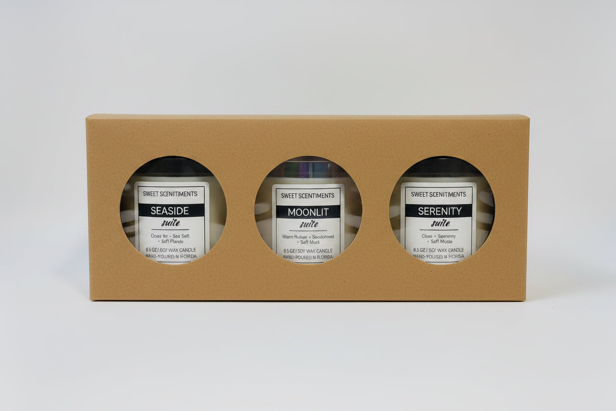 Aura: Suite Retreat Collection | 3-Candle Gift Set
