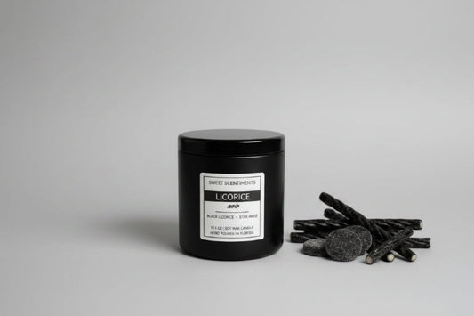 Licorice Noir | Black Licorice + Anise | Soy Wax Candle