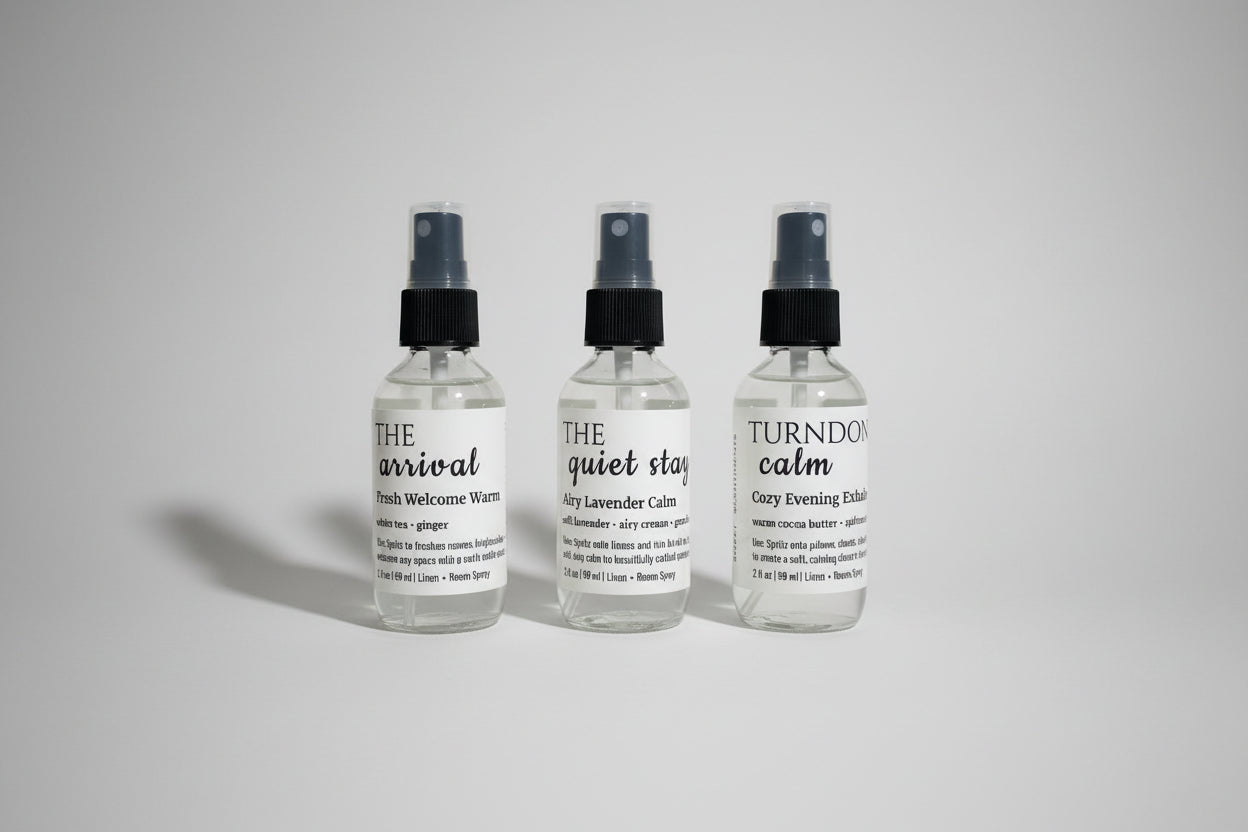 The Arrival | White Tea + Ginger | Room + Linen Spray