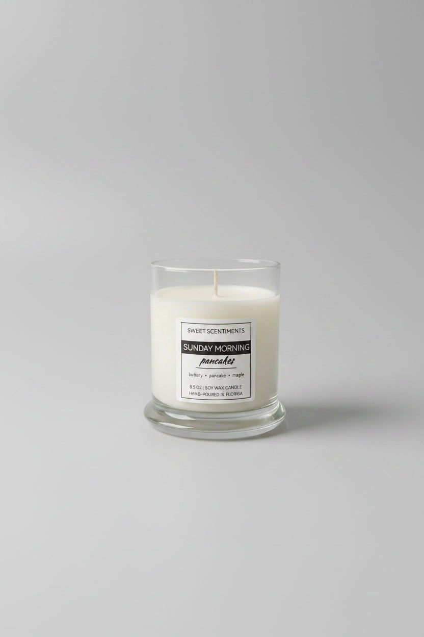 Sunday Mornings | Breakfast Candle Gift Set | 2 Soy Wax Candle Duo