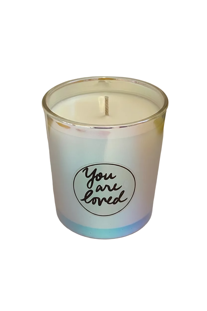 You Are Loved | Cashmere + Berry Bliss Iridescent Prism Candle Gift Set