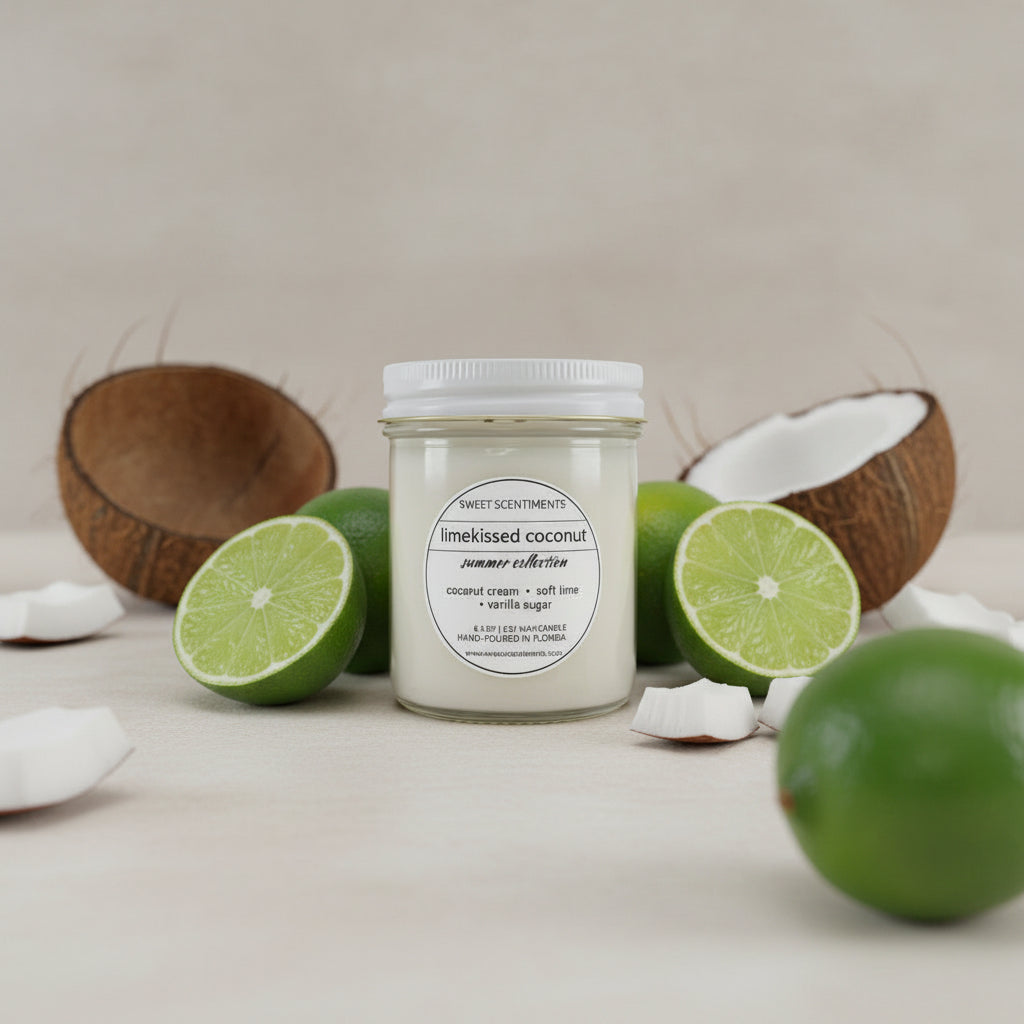 Limekissed Coconut | Summer Collection | Soy Candle