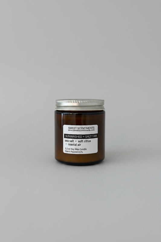 Sunwashed + Salty Air | Coastal Soy Wax Candle