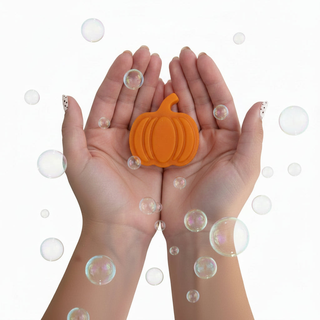Sudsy Pals™ Pumpkin Patch Edit | Pumpkin Sugar | Pumpkin-Shaped Soap
