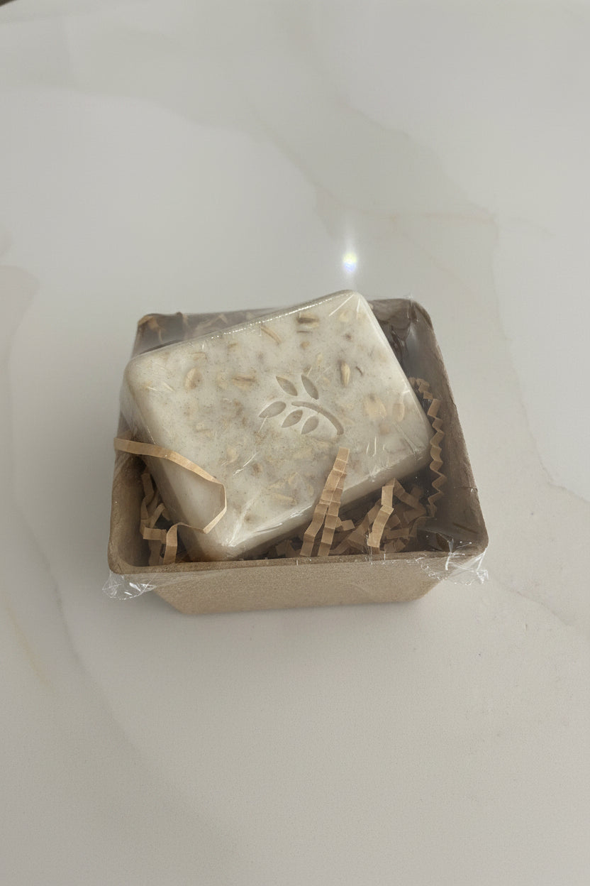 Leaf a Little Lather | Oatmeal Milk + Honey Soap