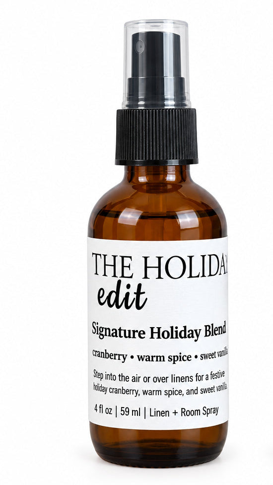 The Holiday Edit | Cranberry + Warm Spice | Room + Linen Spray