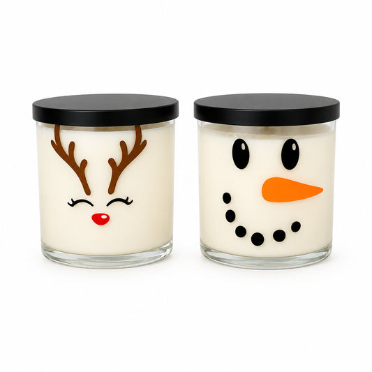 Gathered in Glow | Unscented Holiday Candle Gift Set