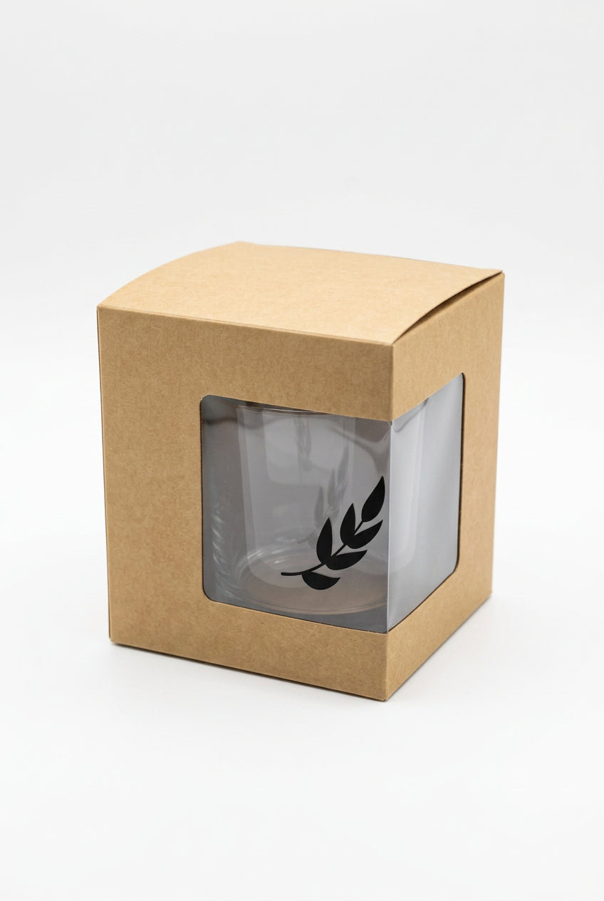 The Meaningful Moment Mug | Signature Leaf Glass Coffee Mug