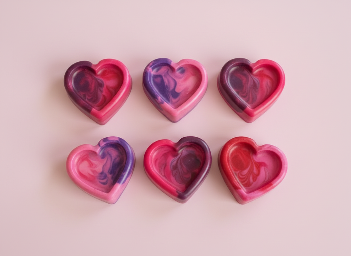 Heart Crayons – Handmade Crayon Party Favors
