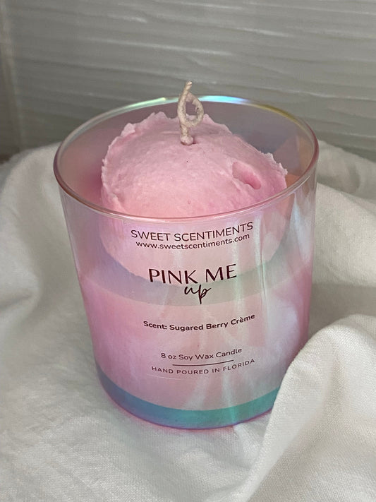 Pink Me Up – Sugared Berry Crème – MeltWhipps™ Soy Wax Candle