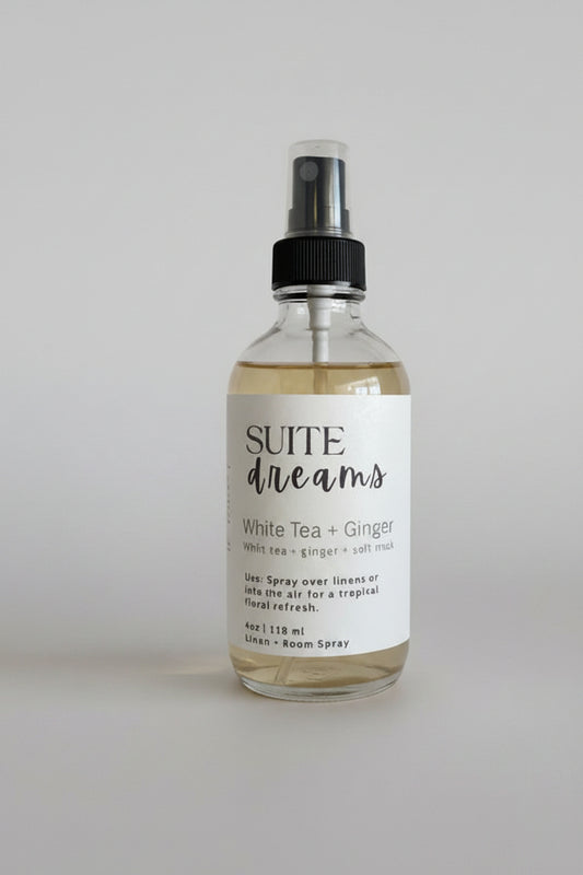 Suite Dreams | White Tea & Ginger| Room + Linen Spray