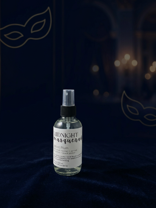 Midnight Masquerade | Velvet Plum Room + Linen Spray