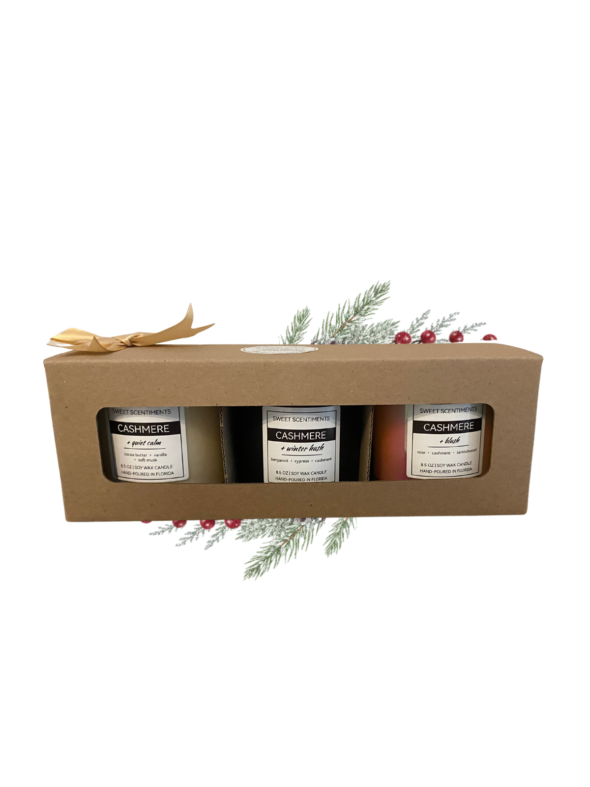 The Cashmere Collection | Through the Seasons Gift Set featuring Cashmere + Winter Hush