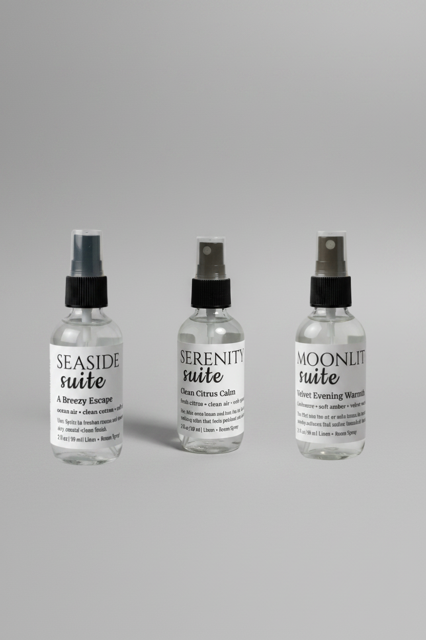 Welcome to the Suite Life Collection | Room + Linen Spray Trio