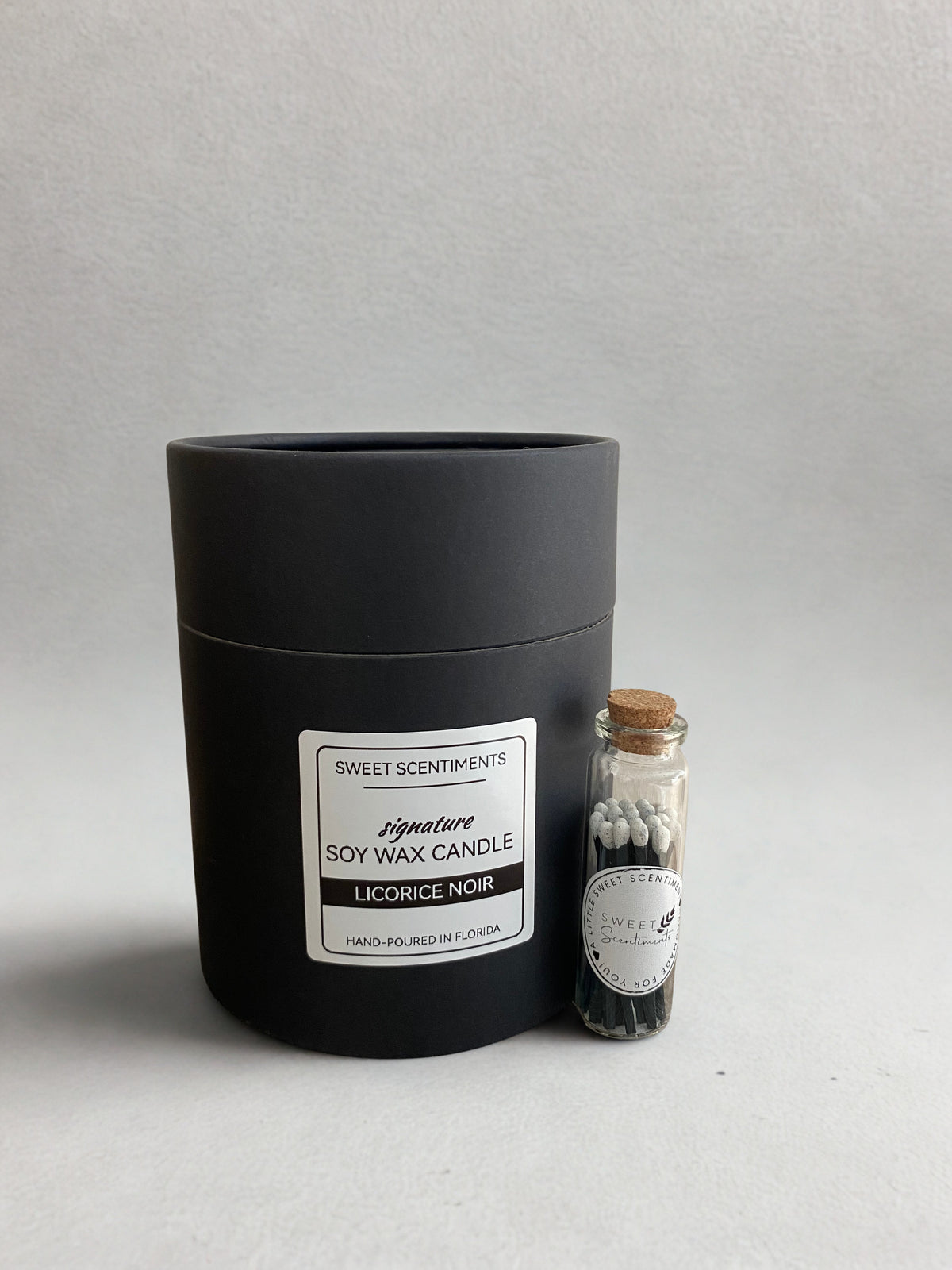 Licorice Noir | Black Licorice + Star Anise | Soy Wax Candle