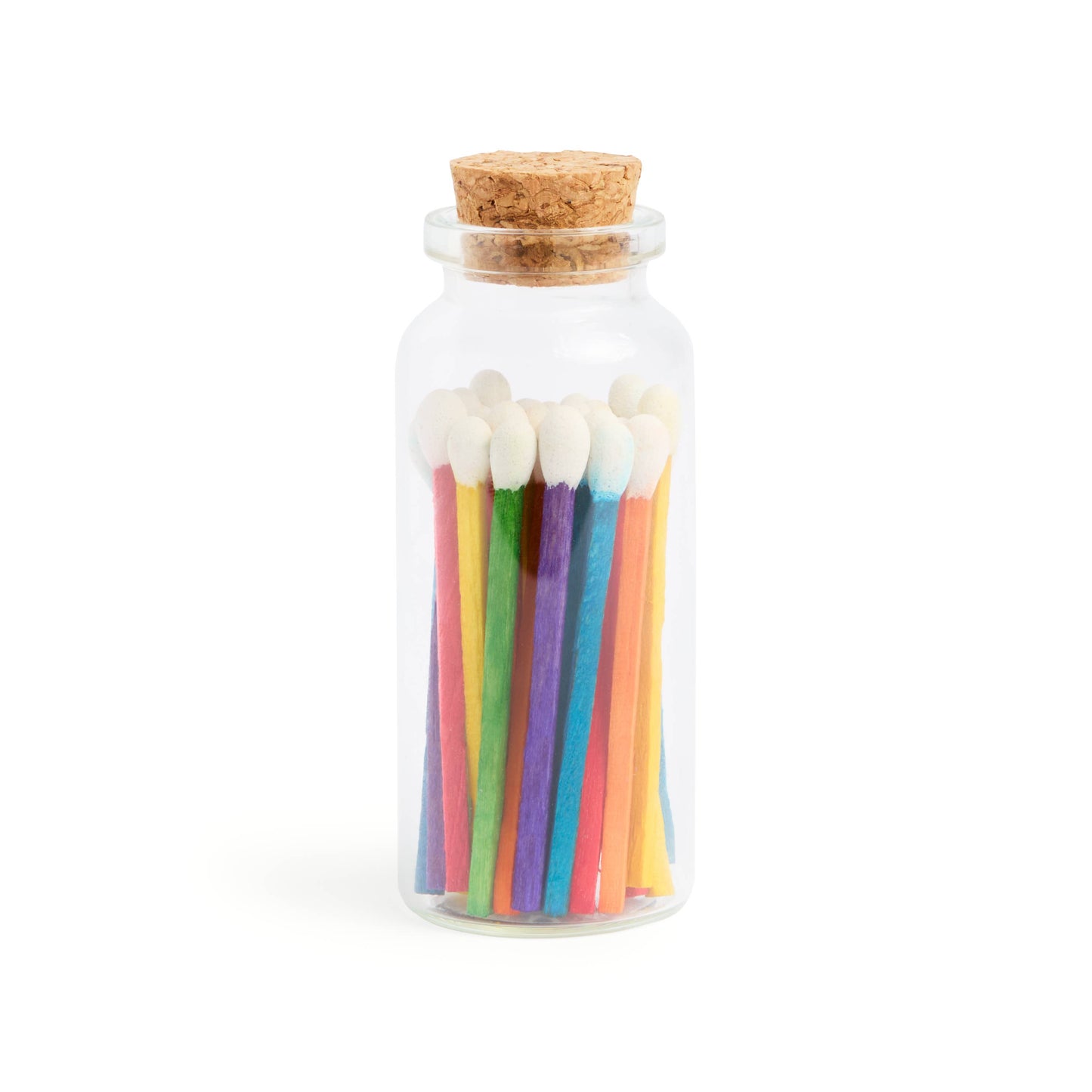 Scentimental Spark™ | Color Me Lit – Rainbow Glow Matches – Medium Corked Vial
