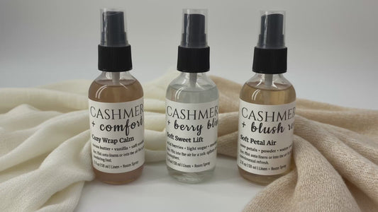 The Cashmere Trilogy | Gift Set | All Occasion Room + Linen Spray Set