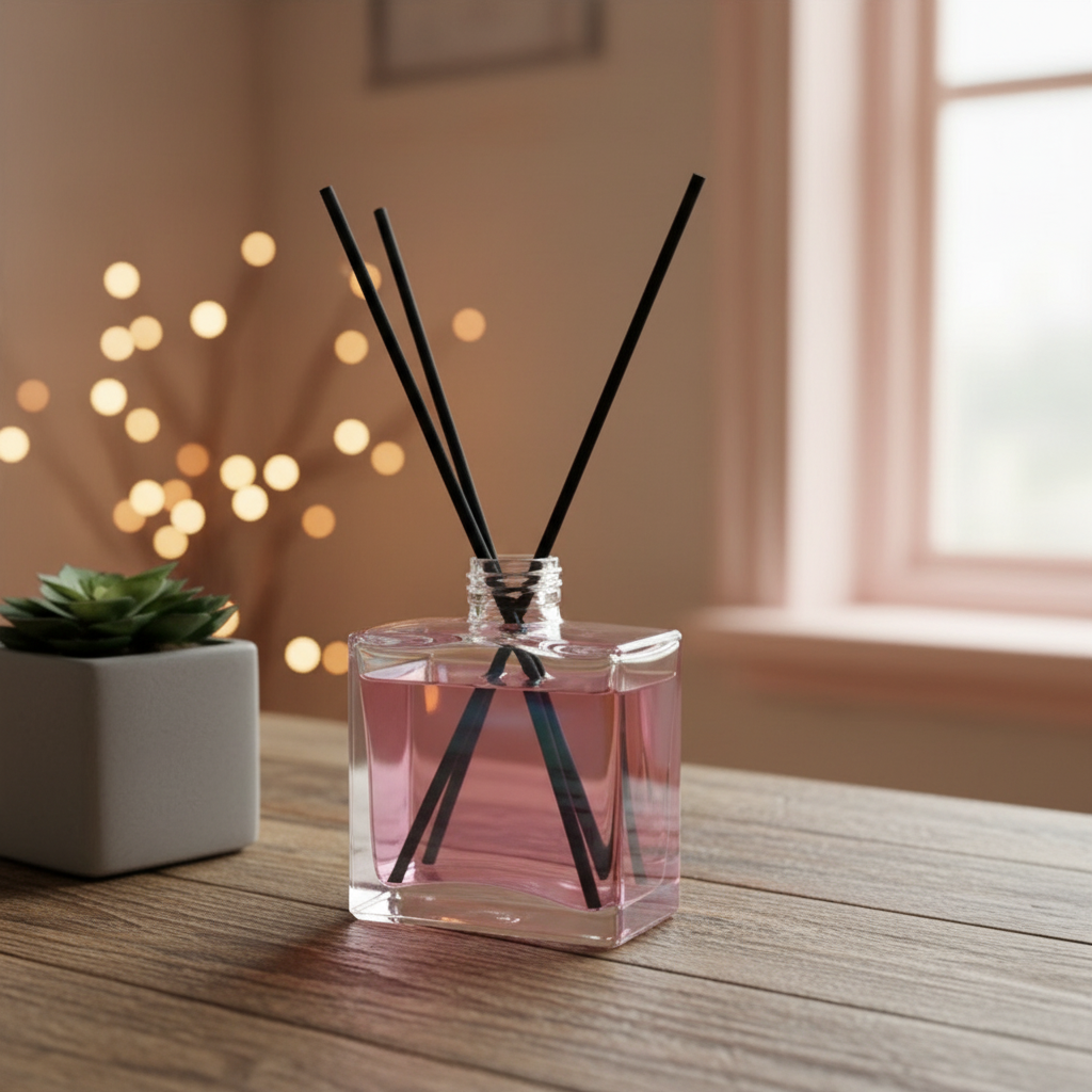 Signature Reed Diffuser | Square Iridescent Bottle (6.1 fl oz)